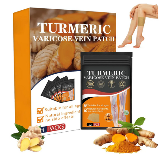 Kenko™ Spider & Varicose Vein Patches | Natural Herbal Therapy for Swelling, Fatigue & Vein Health