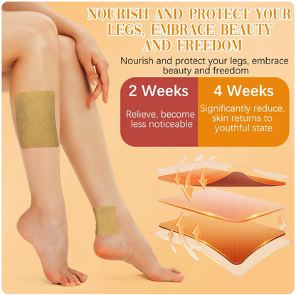 Kenko™ Spider & Varicose Vein Patches | Natural Herbal Therapy for Swelling, Fatigue & Vein Health
