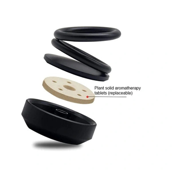 Aurora ™ | The Solar-Powered Rotating Car Aroma
