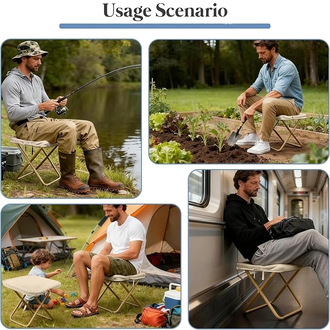 Camping Stool - Portable Folding Chair