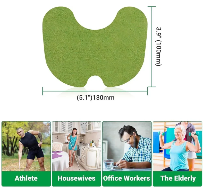 OrthoVeda™ | Herbal Knee Patches | Long-Lasting Relief for Knee Pain & Stiffness