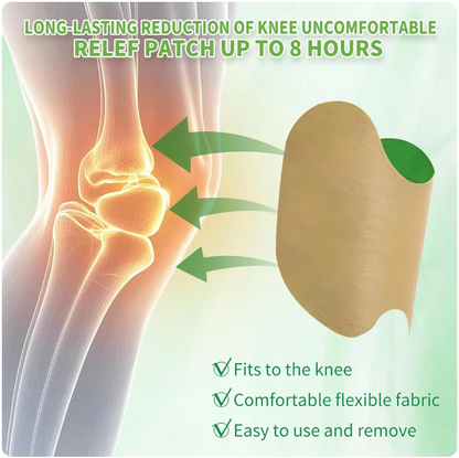 OrthoVeda™ | Herbal Knee Patches | Long-Lasting Relief for Knee Pain & Stiffness
