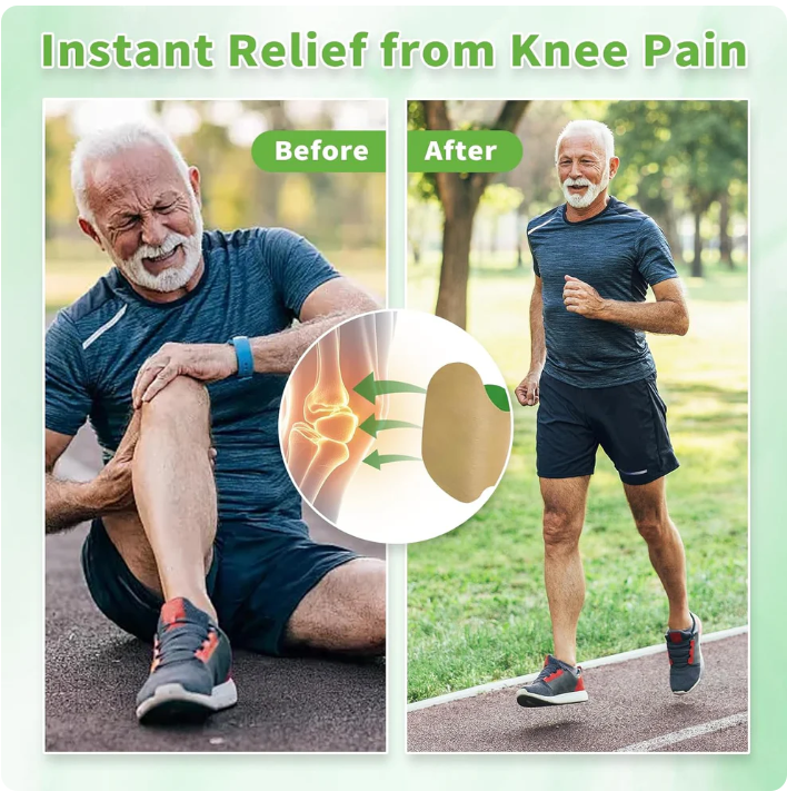 OrthoVeda™ | Herbal Knee Patches | Long-Lasting Relief for Knee Pain & Stiffness