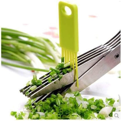 GarnishPro™ | The 5-Blade Precision Herb Cutter