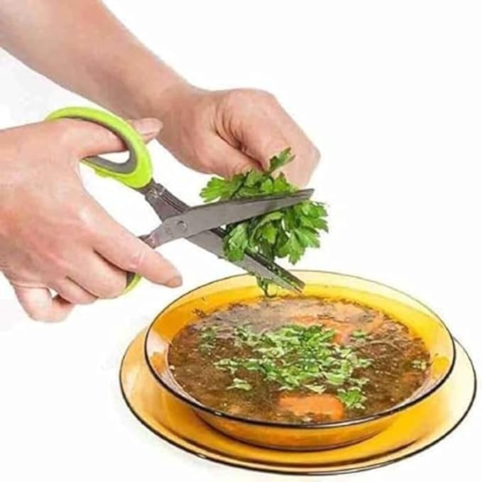 GarnishPro™ | The 5-Blade Precision Herb Cutter