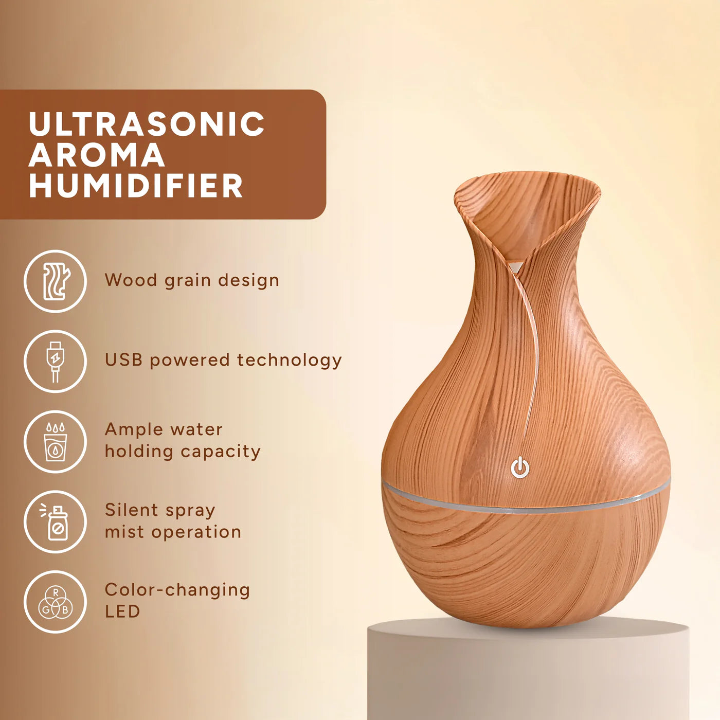 Ultrasonic Aroma Humidifier