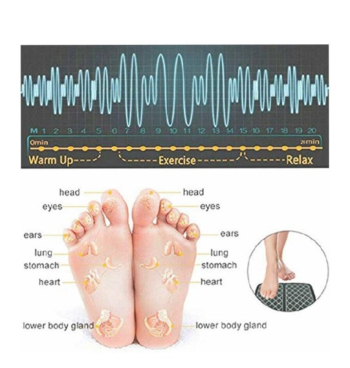 Vibrating Magnetic EMS Foot Massager