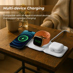 3‑in‑1 Magnetic Foldable MagSafe Wireless Charger